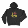 I Heart SZA Unisex Hoodie Black