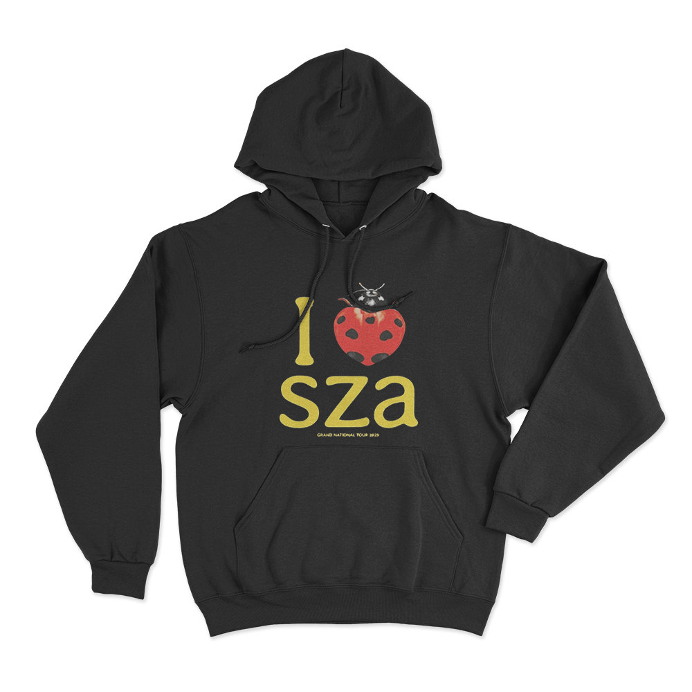 I Heart SZA Unisex Hoodie Black I Heart SZA Unisex Hoodie Black