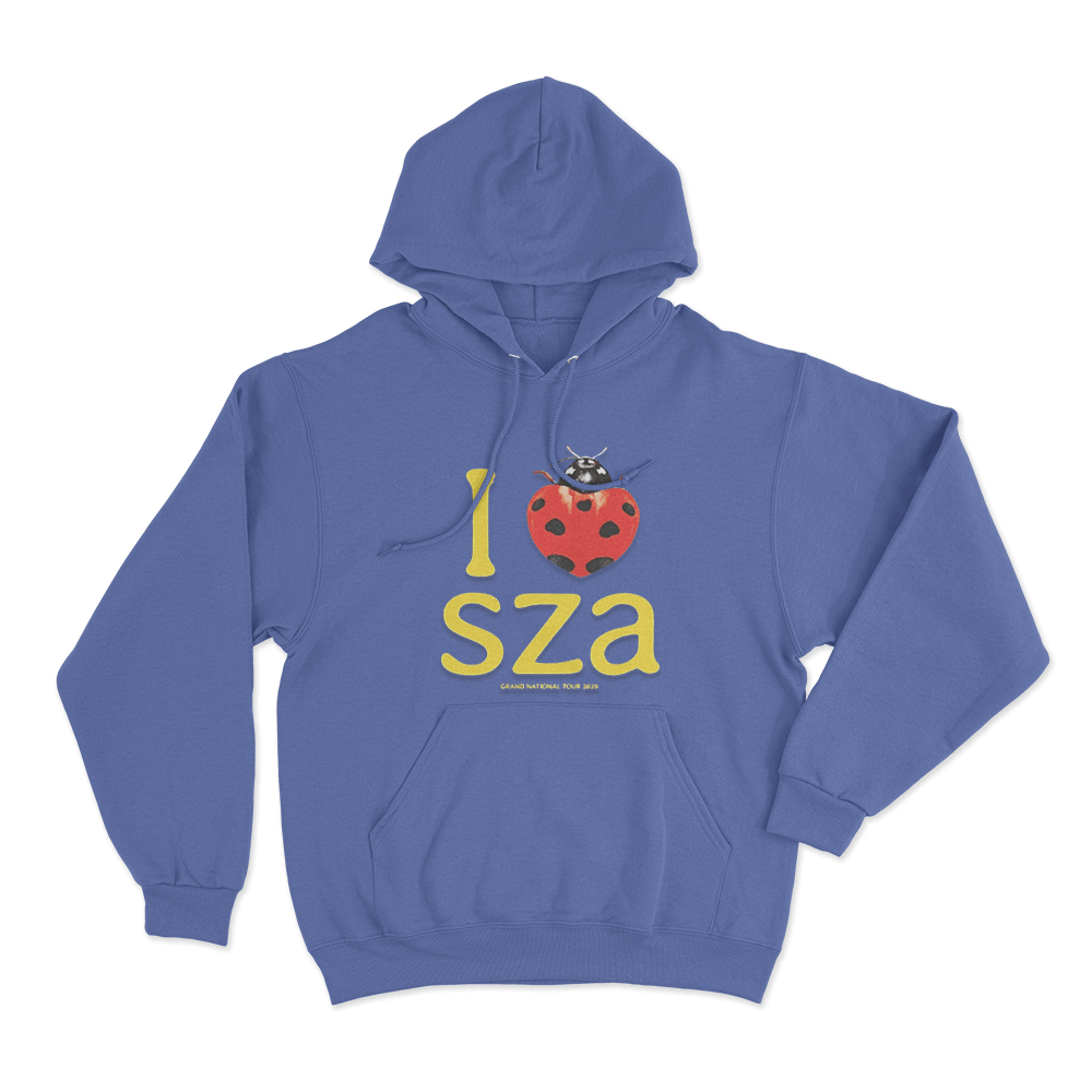 I Heart SZA Unisex Hoodie Blue I Heart SZA Unisex Hoodie Blue