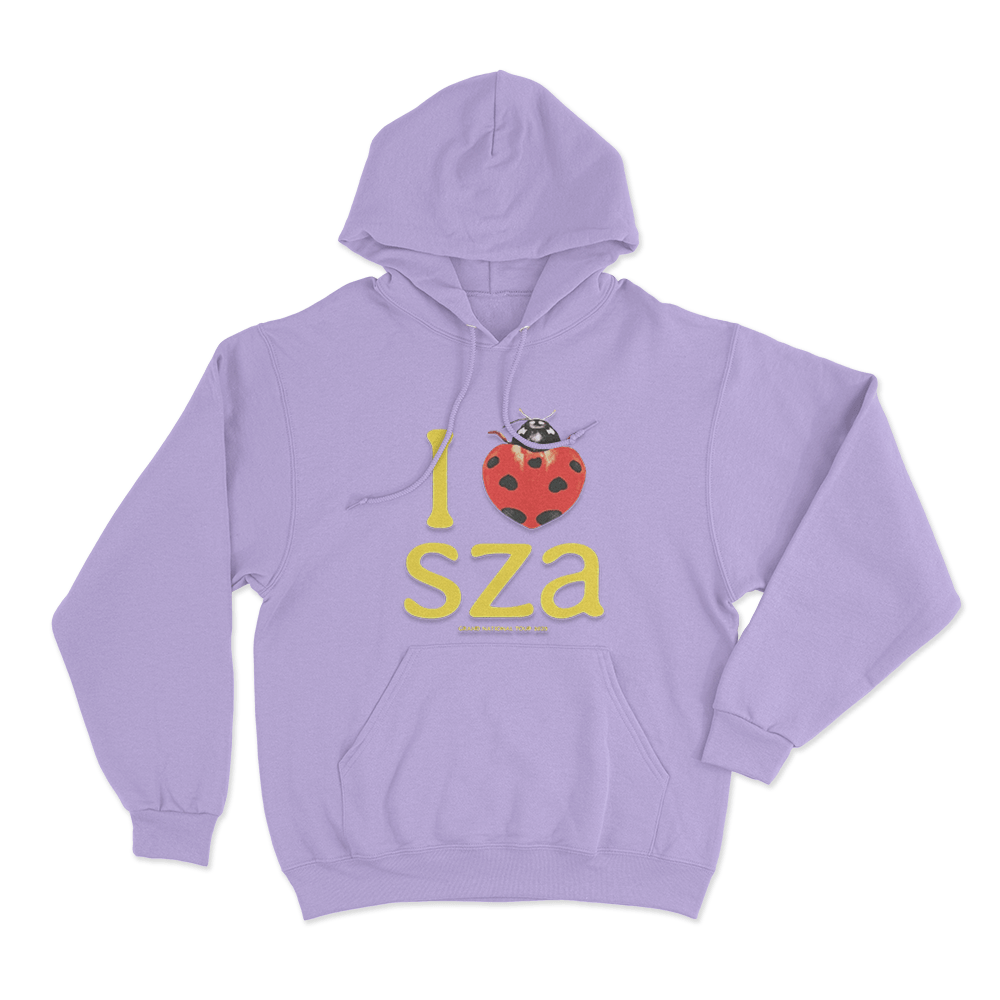 I Heart SZA Unisex Hoodie Purple I Heart SZA Unisex Hoodie Purple
