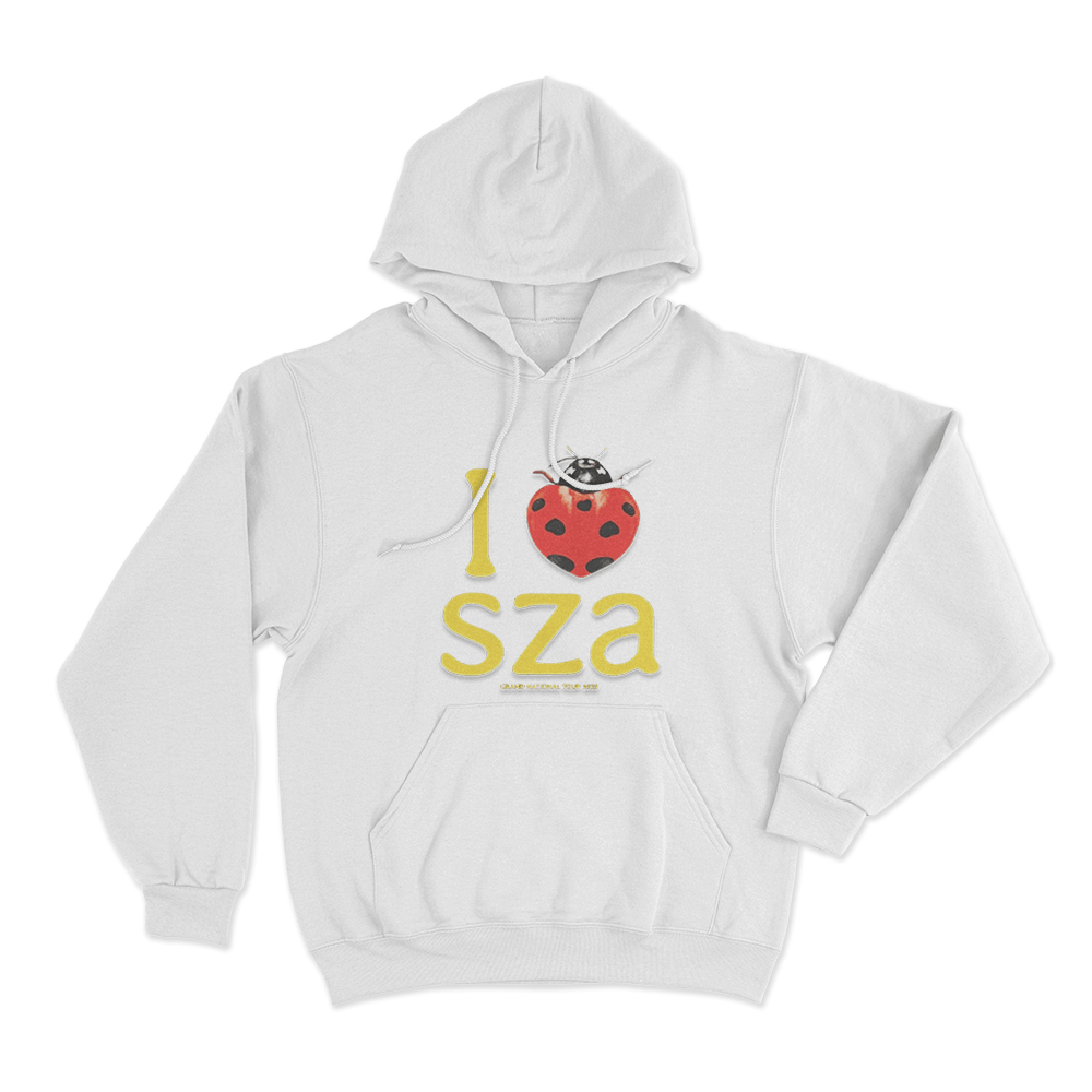 I Heart SZA Unisex Hoodie White I Heart SZA Unisex Hoodie White