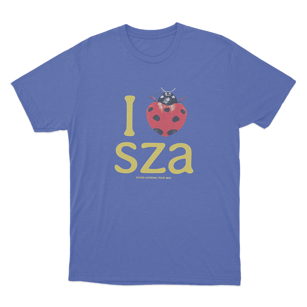 I Heart SZA Unisex T Shirt Blue I Heart SZA Unisex T Shirt Blue