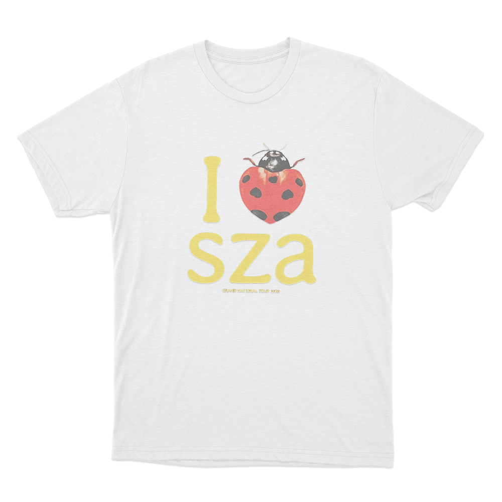 I Heart SZA Unisex T Shirt White I Heart SZA Unisex T Shirt White
