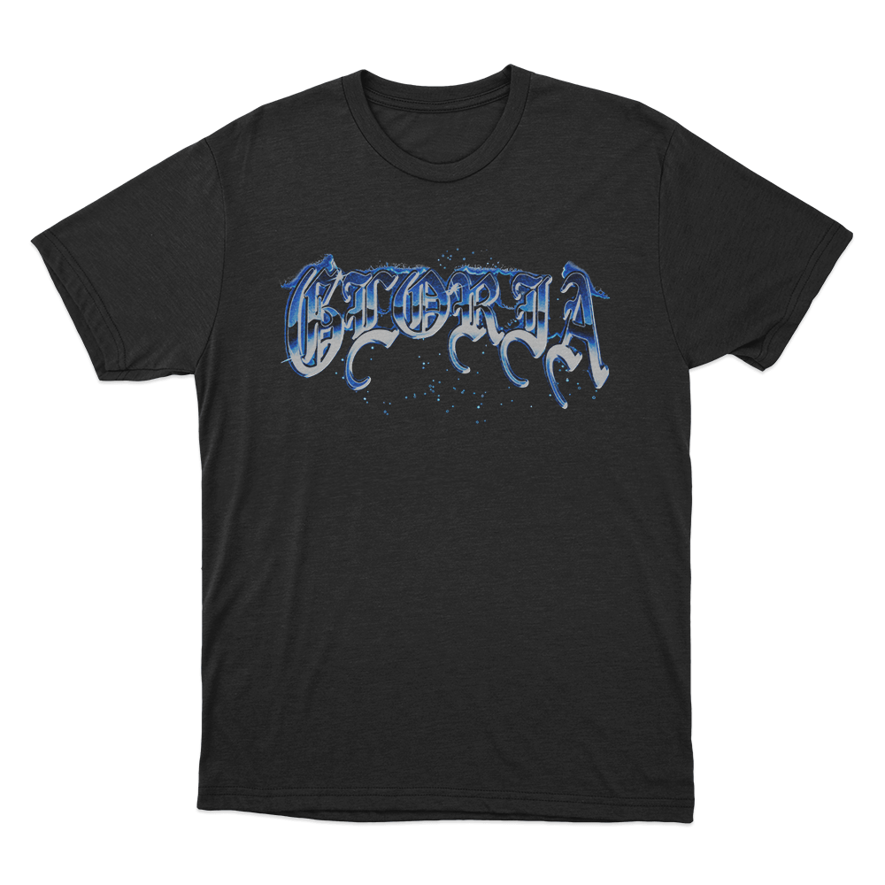 SZA Gloria Chrome Typography Unisex T Shirt Black SZA Gloria Chrome Typography Unisex T Shirt Black