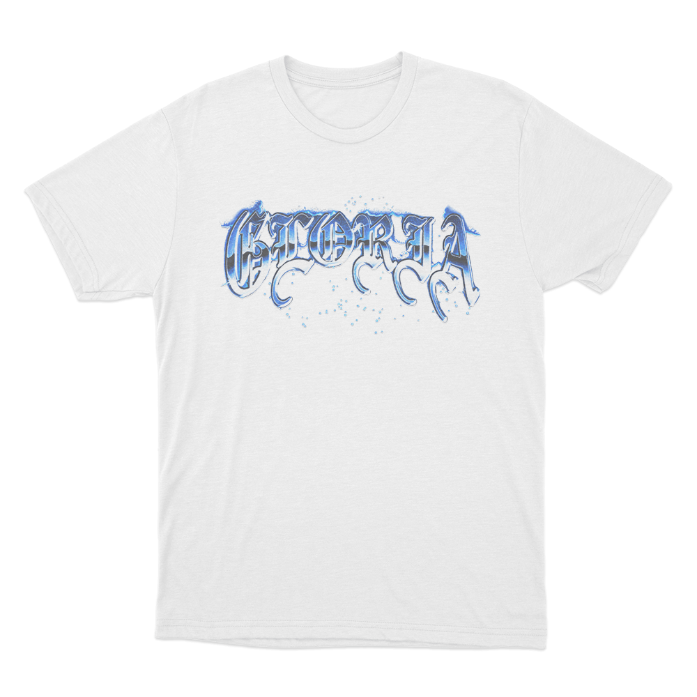 SZA Gloria Chrome Typography Unisex T Shirt White SZA Gloria Chrome Typography Unisex T Shirt White