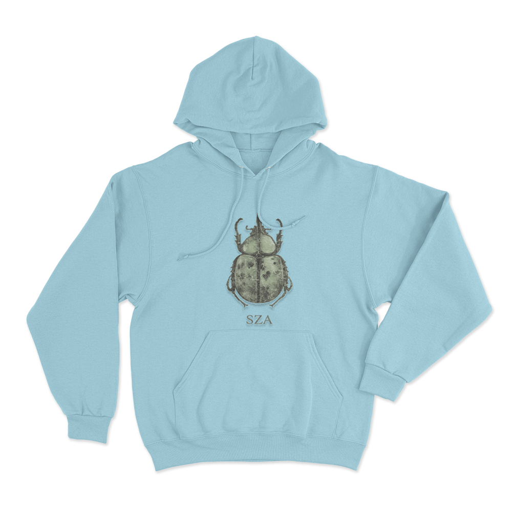 SZA Vintage Beetle Unisex Hoodie Sky Blue SZA Vintage Beetle Unisex Hoodie Sky Blue