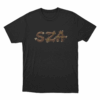 SZA Wooden Log Unisex T Shirt Black