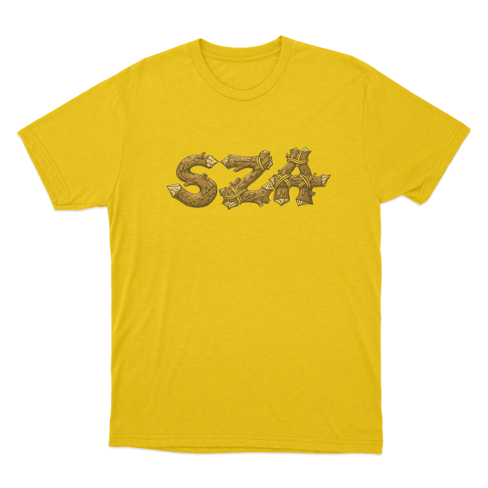SZA Wooden Log Unisex T Shirt Yellow SZA Wooden Log Unisex T Shirt Yellow